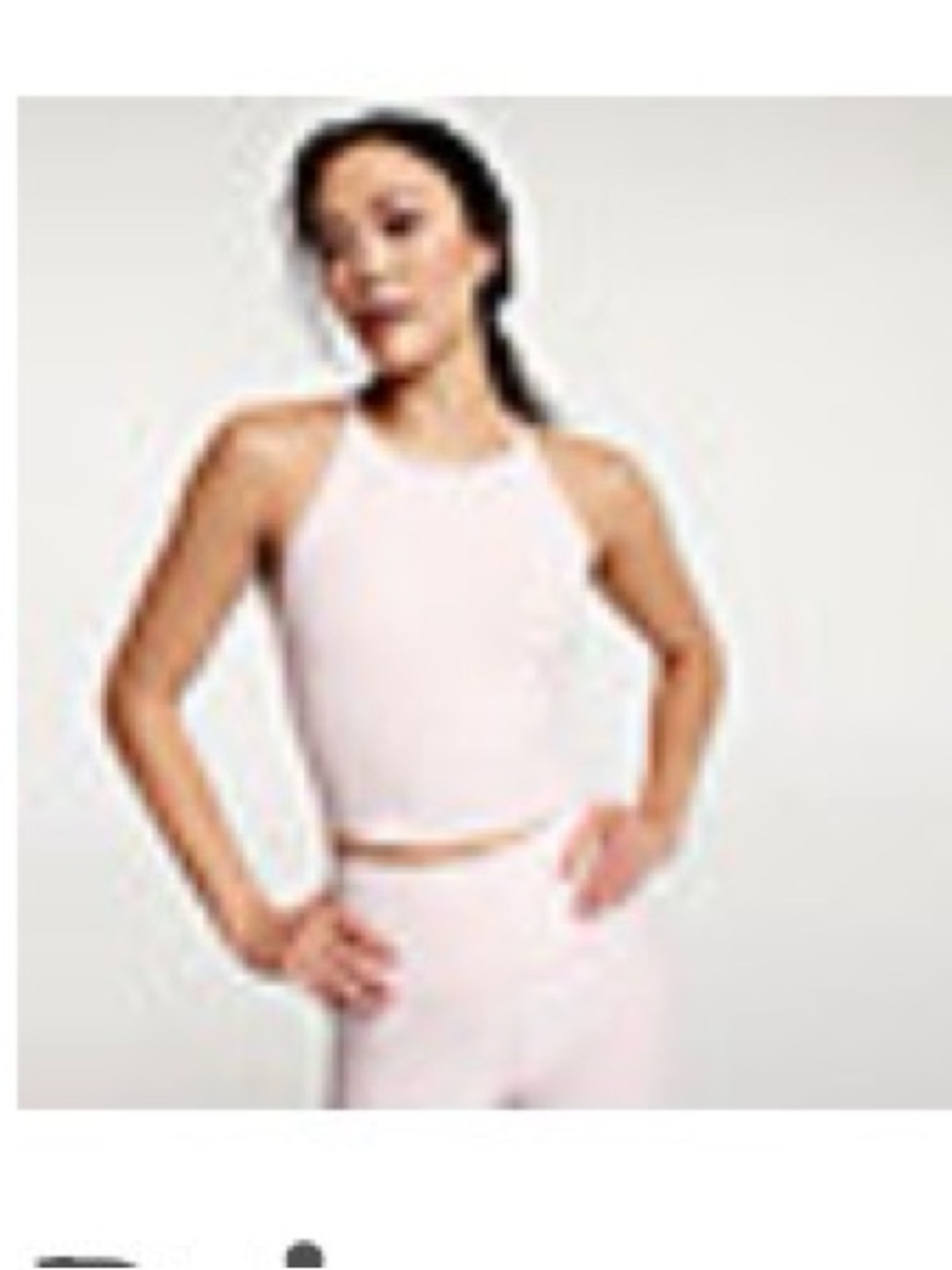 Calia Women's Lustralux Cross Back crop top